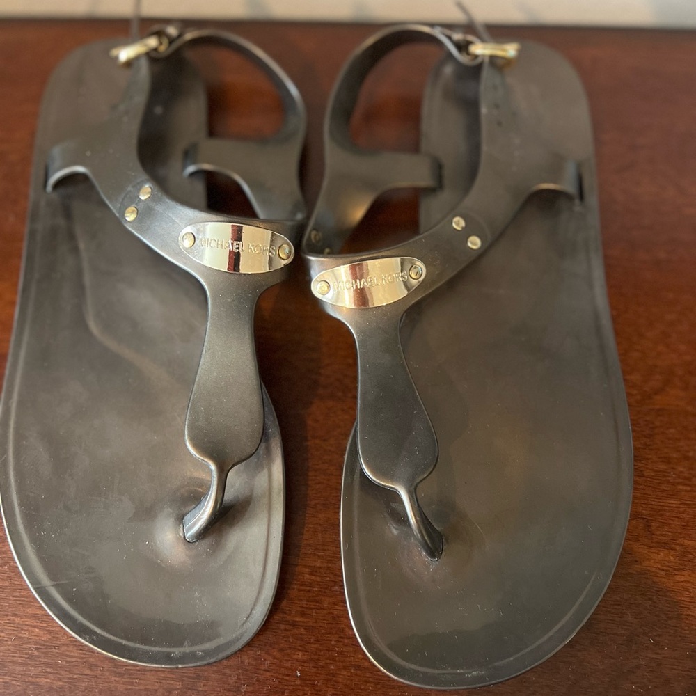 Michael Kors jelly sandals